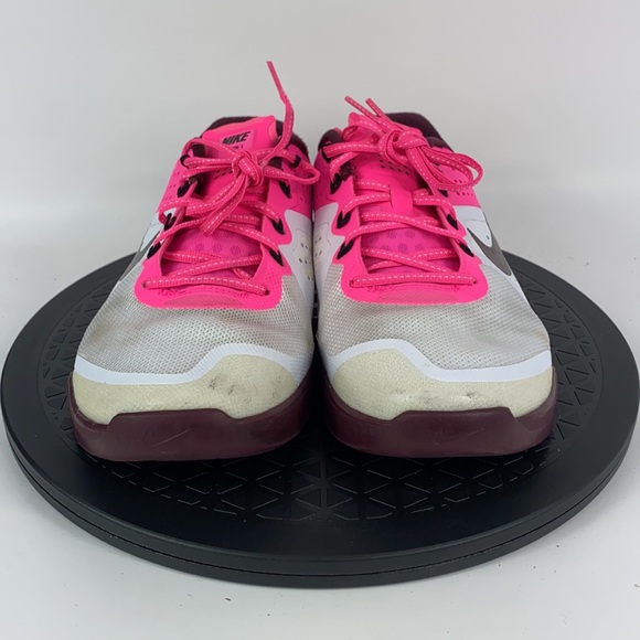 Nike Metcon 2 White/Pink/Maroon Training Shoes 821913-106 Women's Size 8 - Picture 2 of 14